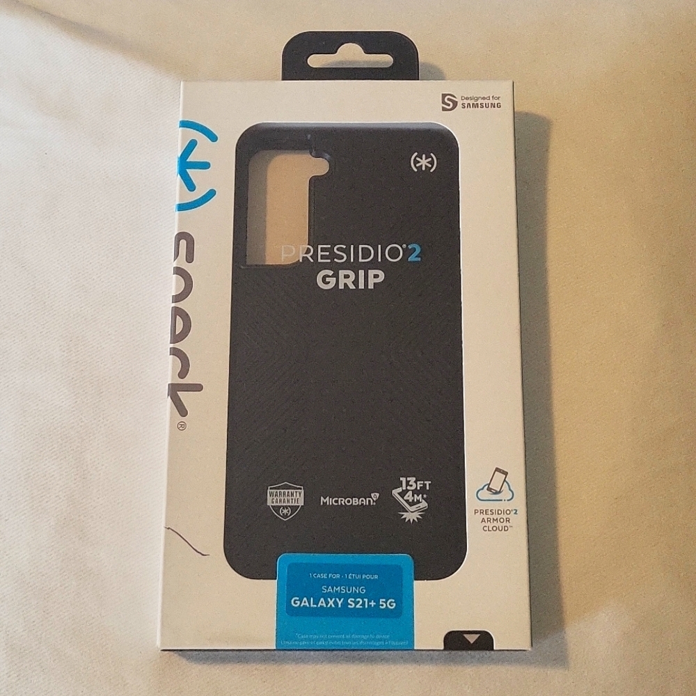 Samsung Galaxy S21+ 5G - Speck Presidio 2 Grip phone case, black